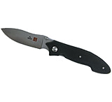 Image of Al Mar Knives Nomad, Black G10 Handle, Plain Edge w/ 1.5in Blade