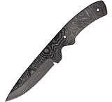 Image of Alabama Damascus Steel Knife Blank Damascus ADS085