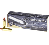Alexander Arms Loaded, .50 Beowulf, 300 Grain, Hornady FTX, Centerfire Rifle Ammo, Box of 20, A-B300FTXBOX