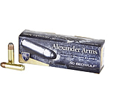 Alexander Arms Loaded, .50 Beowulf, 400 Grain, Hawk FP, Centerfire Rifle Ammo, Box of 20, A-B400FPBOX