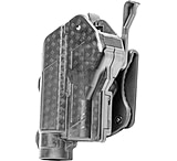 Image of Alien Gear Holsters Rapid Force Duty Holster Mid Ride Belt Slide Level II Light Bearing w QDS