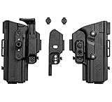 Alien Gear Holsters ShapeShift Shell Kit, Smith &amp; Wesson M&amp;P 380 Shield EZ, Right Hand, Black, SSSK-0899-RH-D