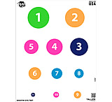 Image of Allen EZ Aim FUN Shootin' Eye Test Paper Shooting Target