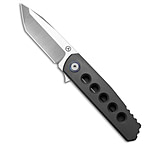 Image of Alliance Designs EZE 2.0 Frame Lock Knife Dark Ti W/Speedholes 3 Satin 95FDF523