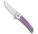 Image of Alliance Designs Hammond Scout Titanium Flipper Knife Purple 2.25 Satin 40005530