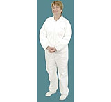 Image of Alpha Pro Tech Critical Cover Microbreathe Coveralls CV-04032-5 Elastic Cuffs, Ankles, And Back, Case of 25