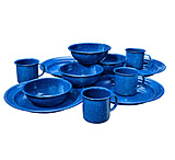 Image of Alpine Mountain Gear 4 Person Enamel Dinning Set
