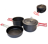 Image of Alpine Mountain Gear Hard-Anodized Camping Cook Set