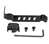 Techna Clips Gun Belt Clip for S&amp;W M&amp;P Shield .9mm .40, Right-Side, Black, SHBR