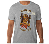 Image of American Gun Craft Desperado Gray T-Shirt