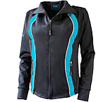 American Rebel Lightweight Freedom Concealed Carry Jacket - Women's, Black/Teal, Medium, WJ-2004-BK-TL-233-MD