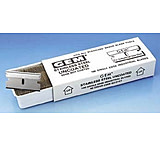 Image of American Safety Razor Razor Blades, American Safety Razor 94-0451 Stainless Steel Blades Gem Single-Edge Blade Dispenser Packs, Steel Spine, Case of 2000