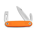 Image of American Service Knife ASK The Jefferson Slip Joint Modular Multi-Tool Grabber Orange 2.9 Polish E2F3756E