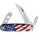 Image of American Service Knife The Iron Sides Folder Seax Flg