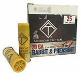 American Tactical Imports Ati Game Load 20ga 2.75&quot; 1oz #6 250rd Case Lot