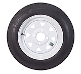 Image of Americana Tire And Wheel Economy Bias Tire And Wheel St175/80D13 B/4-Hole Pinstripe Spoke Rim