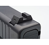 Image of Ameriglo Black Rear Sight Flat Notch Classic .256 Height .150 Width For Glock 42/43 GL-430BR