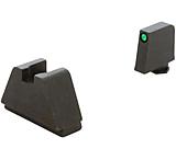 Image of AmeriGlo Optic Compatible 4XL Tall Green Tritium .385in front, FlatBlack .480in Rear