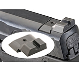 Image of AmeriGlo Smith Wesson Black Rear Serrated Sights, MP