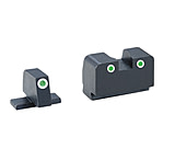 Ameriglo Sig Sauer Night Sight Set, Classic, Green Front/Green Rear, Tall For Suppressor Use SG-181