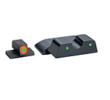 Image of Ameriglo Spartan Tactical Tritium Night Sight Set For S&amp;W Shield Orange/Green SW-456