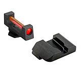 Image of Ameriglo Target Competition Set For Glock 17-39 .130 Front Red Fiber .165 Rear Notch GFB-103