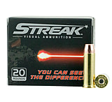 Ammo, Inc. STREAK .44 Remington Magnum 240 Grain Tracer-Like Total Metal Jacket Brass Cased Centerfire Visual Pistol Ammo, 20 Rounds, 44240TMCSTRK