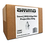 Ammo, Inc. 9mm Luger 115 Grain Full Metal Jacket Centerfire Projectiles