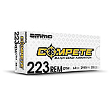 Image of Ammo, Inc. Match HP 223 REM 68 Grain Boat Tail Hollow Point Brass Cased Rifle Ammunition