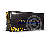 Ammo, Inc. Signature 9mm Luger 115 Grain Total Metal Jacket Brass Cased Centerfire Pistol Ammunition