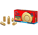 Ammo, Inc. 9mm Luger 124 Grain Full Metal Jacket Brass Cased Pistol Ammunition