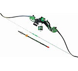 Image of Ams Bowfishing Complete Bow Kit Water Moc Recurve Green Rh