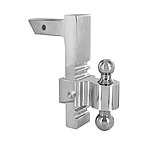 Image of Andersen Hitches REPL BUY 3413 &amp; 3492 Rapid Hitch Adjustable Aluminum Ball Mount With 2&quot; And 2 5/16&quot; Balls 2&quot; Receiver Up To 10&quot; Drop