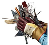 Image of Ansell Healthcare Glove Nit Coat 28-507 8.5 PK12 285814