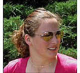 Image of AO Flight Gear General Series 52mm Sunglasses w/ Pink Lenses