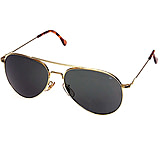 Image of AO Flight Gear General Sunglass 58mm w/ Gold Frame