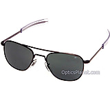 Image of AO Original Pilot Eggplant 52mm Sunglasses