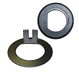 Image of AP Products D-Flat Spindle Washers G Washers And 6 Slot Spindle Nut - 1in Dia.,