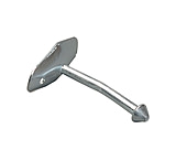 Image of AP Products Metal Door Holdback Plunger Angled 3"