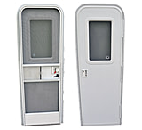 Image of AP Products RV Entrance Door Window Frame