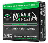 Apex Ammunition Turkey TSS Ninja 28 Gauge 1 1/2oz 2.75in Shotgun Ammunition