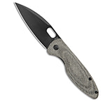 Image of Arcform Sabre Liner Lock Knife Black Micarta w/ Ultem Backspacer 3.25 Black F19030B5