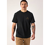Image of Arc'Teryx Kragg SL Cotton Bird Word Short Sleeve Shirt Men's B3F1EC40
