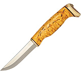 Image of Arctic Legend Hobby Curly Birch 3.75in Satin Fixed Blade Knife