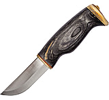 Image of Arctic Legend Hunter's Black Birch 3.5in Satin Fixed Blade Knife