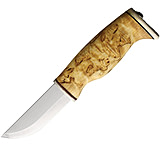 Image of Arctic Legend Hunter's Curly Birch 3.5in Satin Fixed Blade Knife