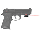 ArmaLaser GTO/FLX Finger Touch Red Laser Sight for Beretta 92FS Compact w/Rail, Black, GTOFLX94