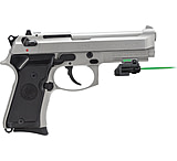 ArmaLaser GTO/FLX Finger Touch Green Laser Sight for Beretta M9/92/96 w/Rail, Black, GTOGFLX38