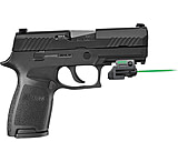 ArmaLaser GTO/FLX Finger Touch Green Laser Sight for Sig P320, Black, GTOGFLX63