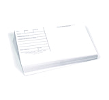 Image of Forensics Source 3x5 Latent Print Cards, White